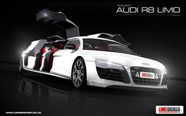 Limo Broker ��������� Audi R8 V10 � �������
